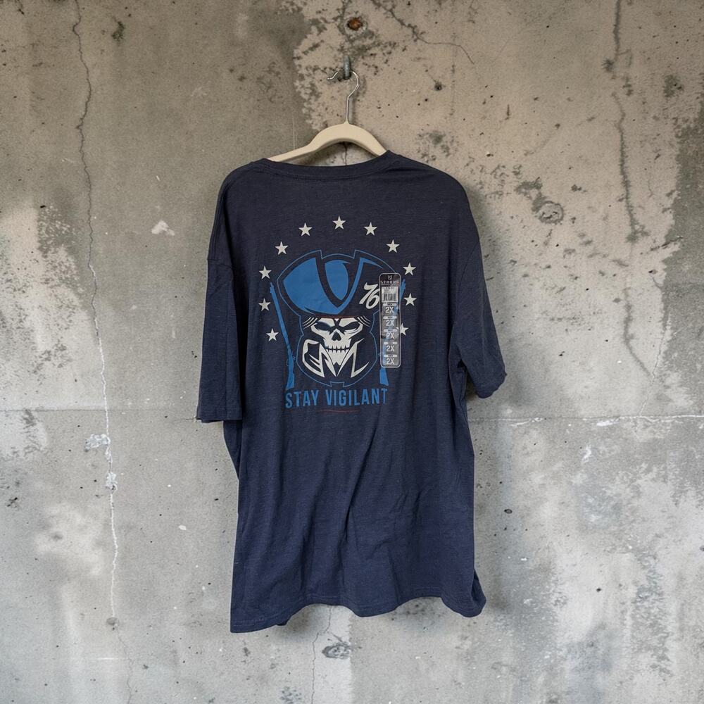 Strong Performanc Gear Men's Tshirt - Stay Vigilant - Size 2X NWT
